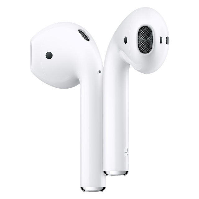 Бездротові Bluetooth-навушники Apple AirPods 2 MV7N2ZM/A, білі, із зарядним кейсом