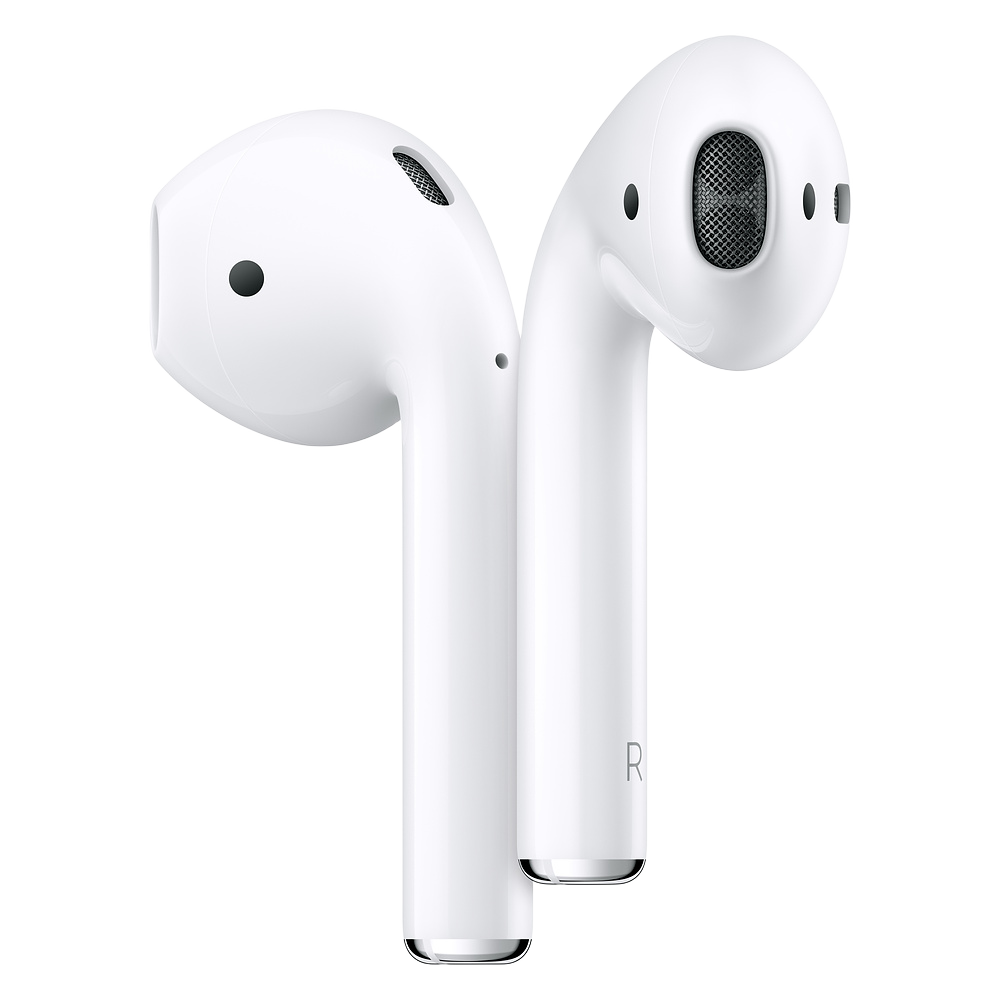 Бездротові Bluetooth-навушники Apple AirPods 2 MV7N2ZM/A, білі, із зарядним кейсом