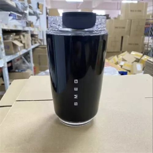 Термочашка SMEG, чорна, 320 мл — деталі