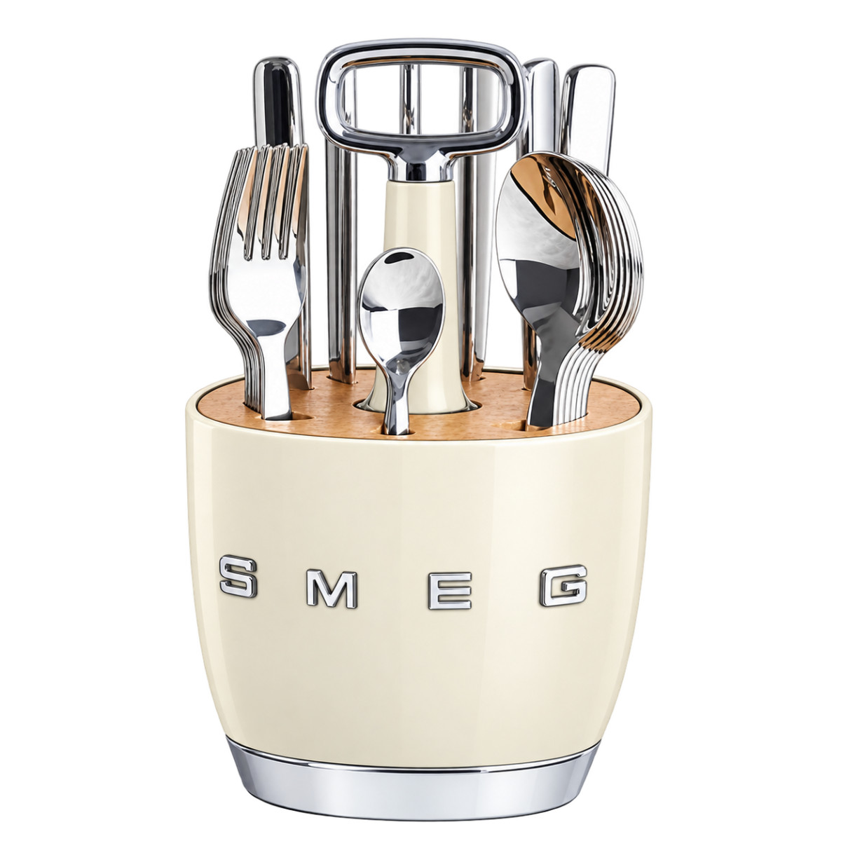 Органайзер зі столовими приборами SMEG Cutlery Caddy + Dinner Cutlery