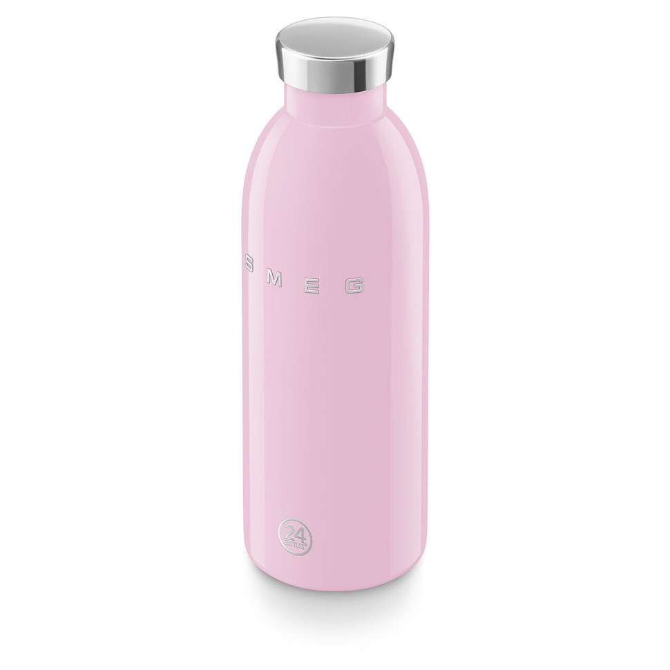 Термопляшка SMEG × 24Bottles Clima WBF01PK, рожева, 500 мл — деталі