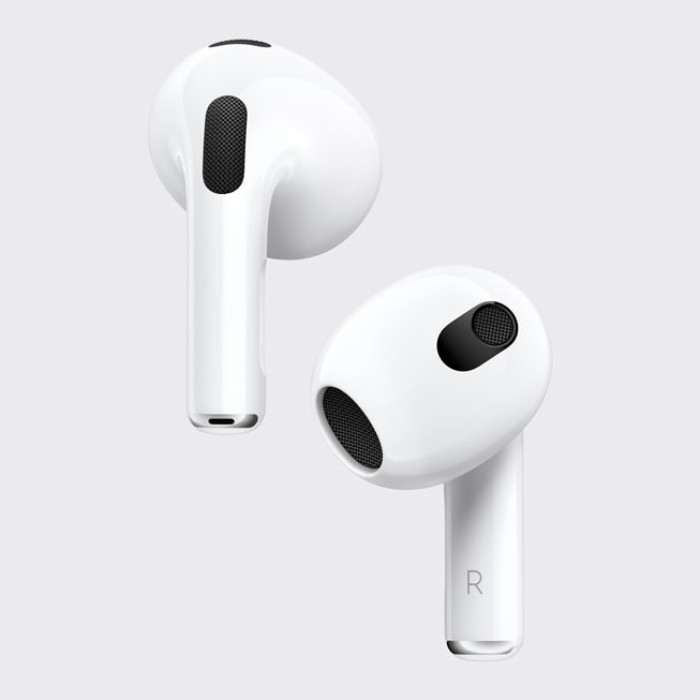Бездротові навушники Apple AirPods 3 MME73ZM/A, білі, із зарядним кейсом
