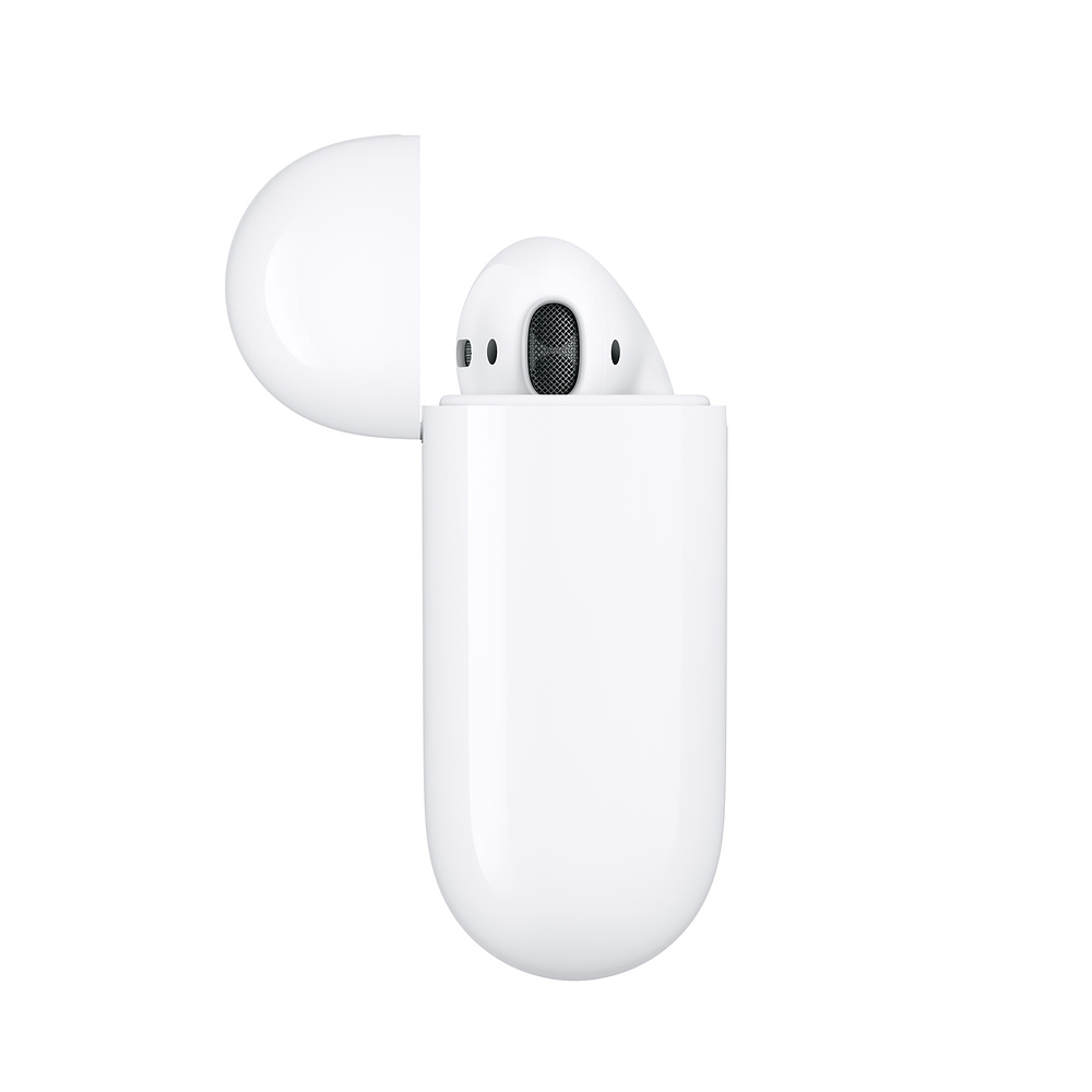 Бездротові навушники Apple AirPods 2 MV7N2ZM/A, білі, із зарядним кейсом — деталі