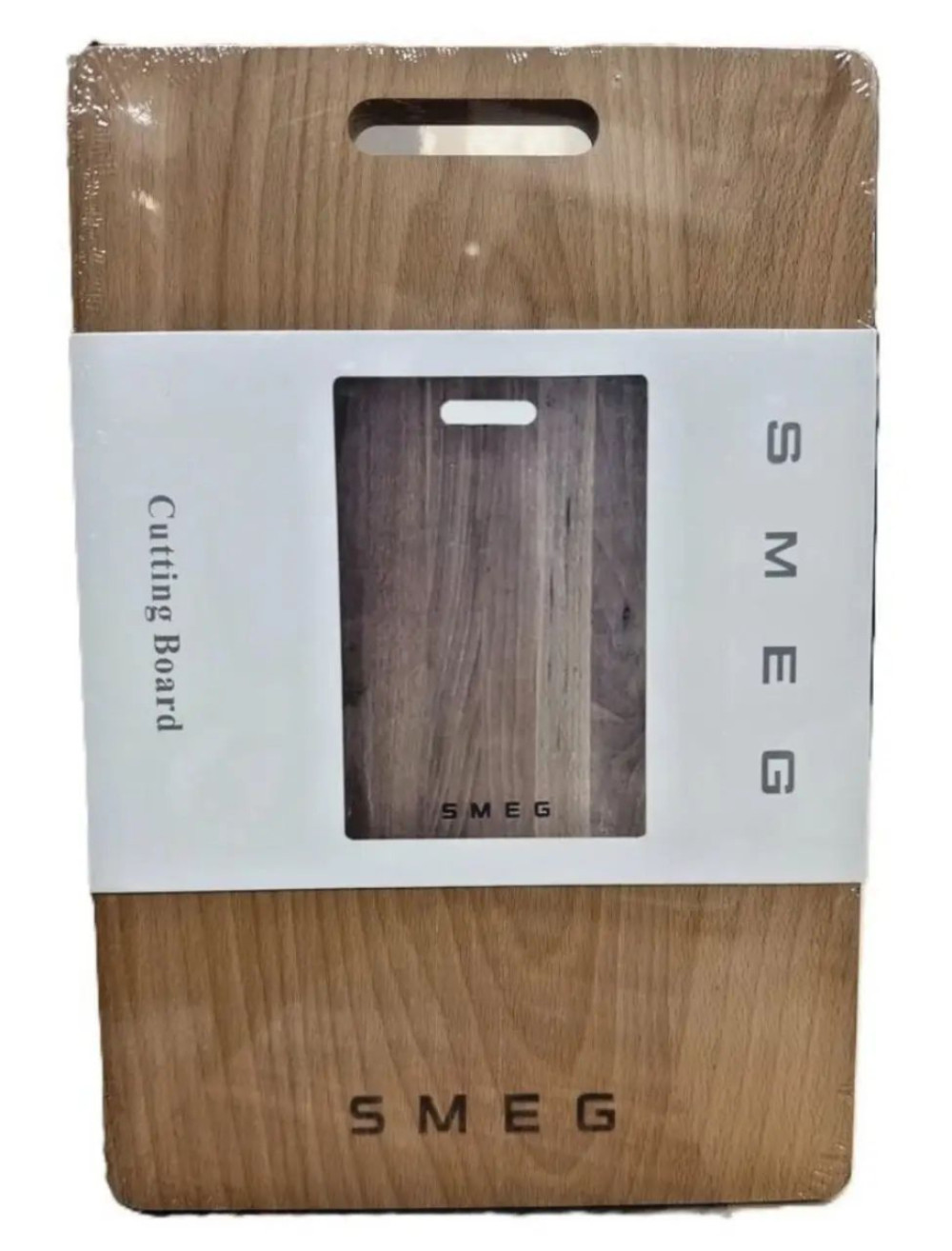 Дерев’яна дошка для нарізання SMEG, 24 × 33 см