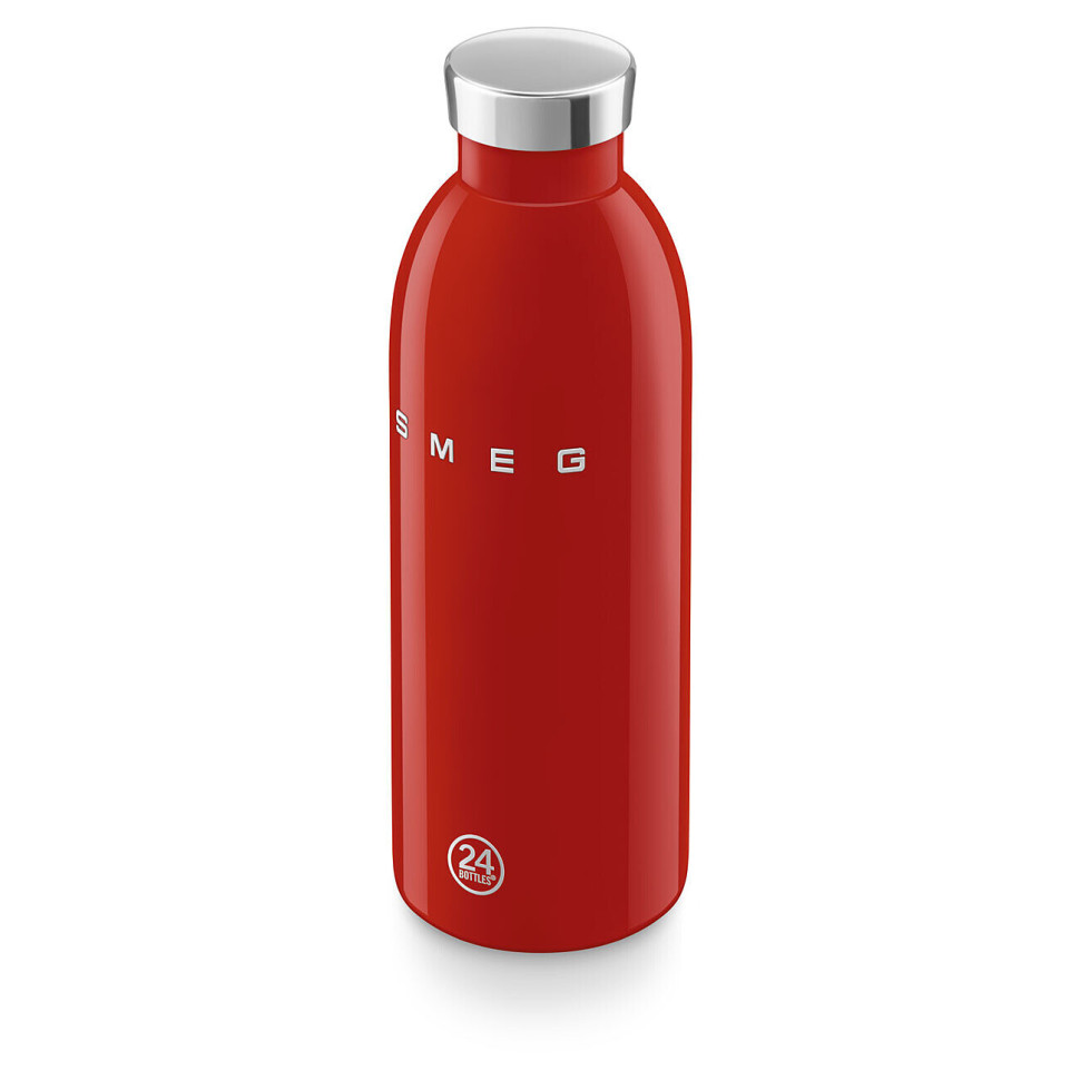 Термопляшка SMEG × 24Bottles Clima WBF01RD, червона, 500 мл — деталі