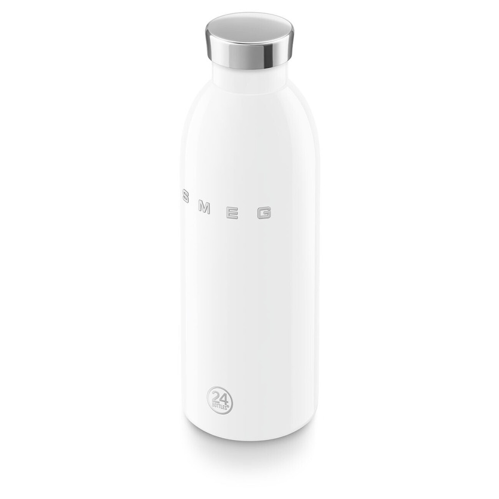 Термопляшка SMEG × 24Bottles Clima WBF01WH, біла, 500 мл — деталі