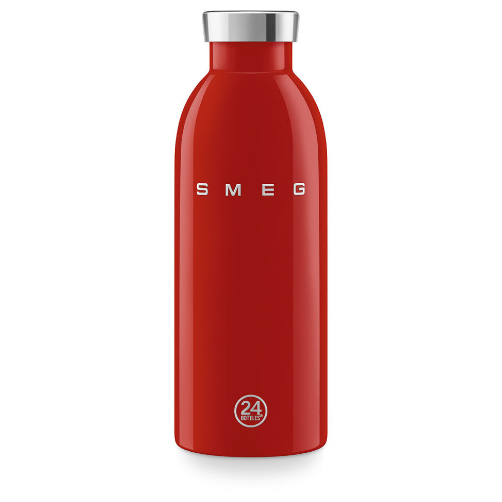 Термопляшка SMEG × 24Bottles Clima WBF01RD, червона, 500 мл