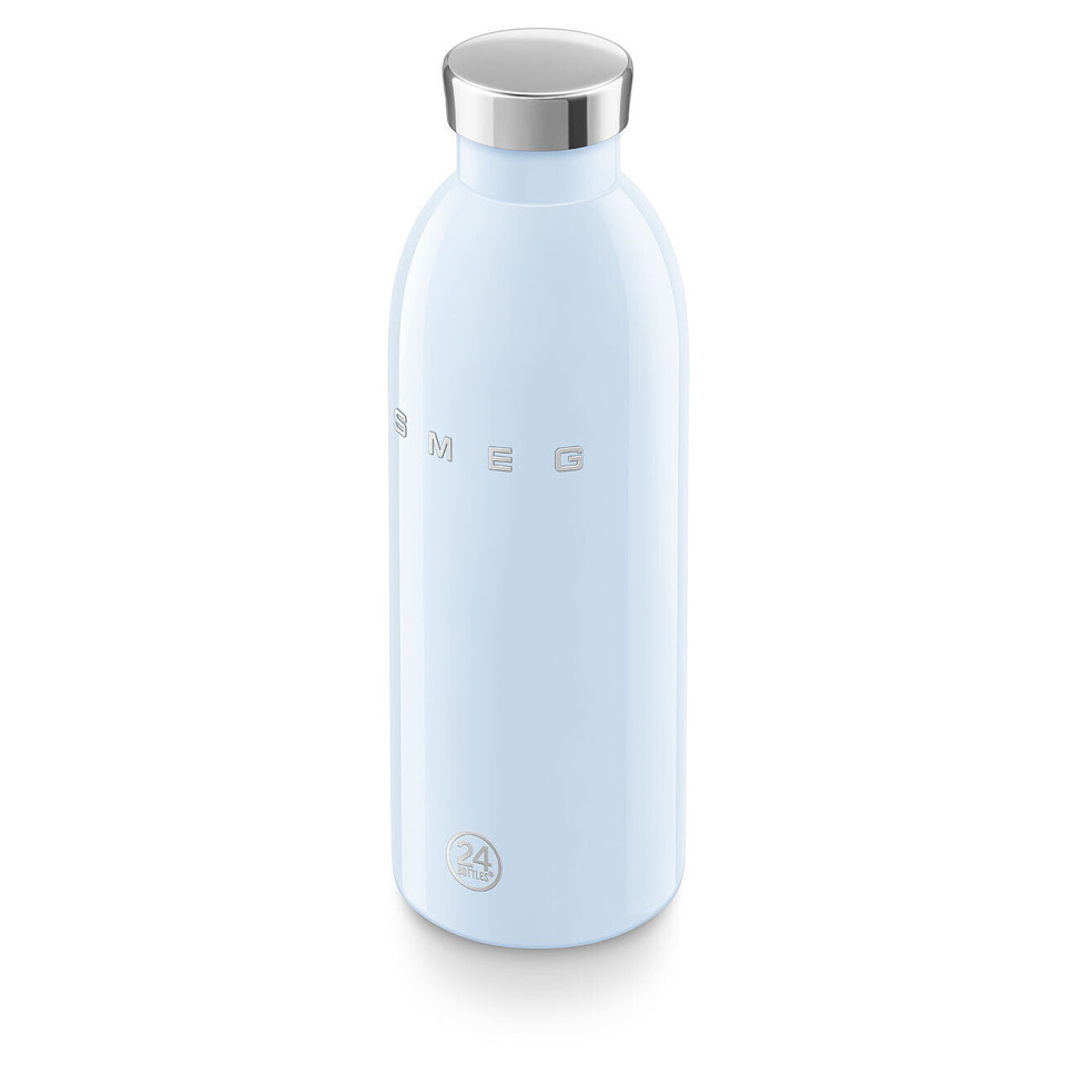 Термопляшка SMEG × 24Bottles Clima WBF01PB, синя, 500 мл — деталі