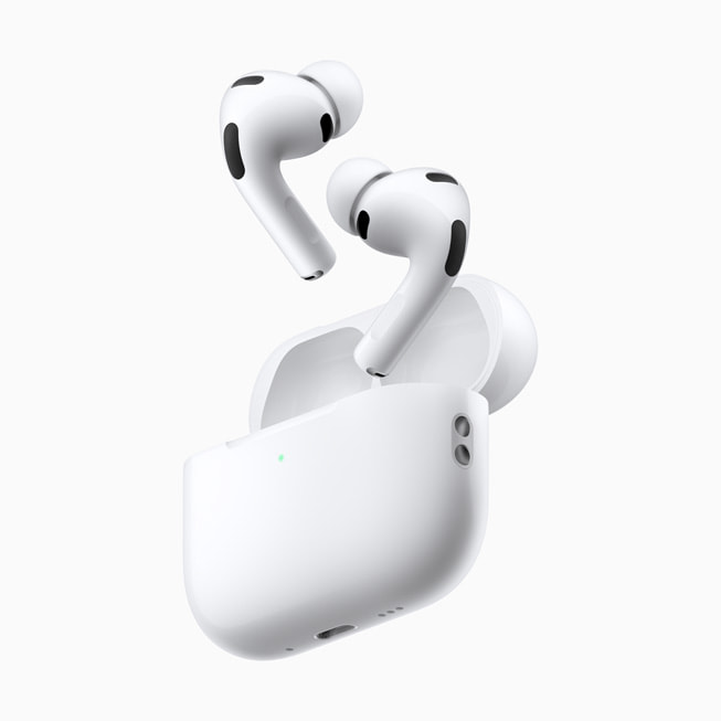 Бездротові навушники Apple AirPods Pro 3 MFHP4ZM/A (2025), білі, із зарядним кейсом — деталі
