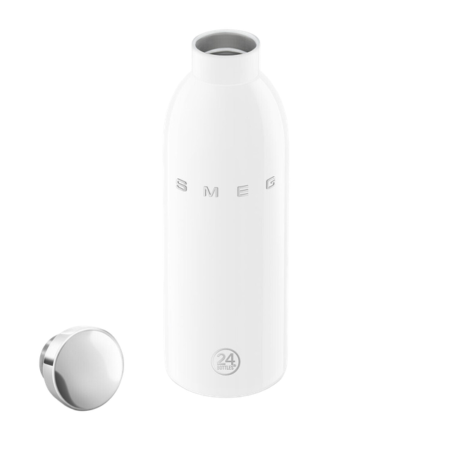 Термос-пляшка SMEG × 24Bottles Clima WBF01WH, біла, 500 мл