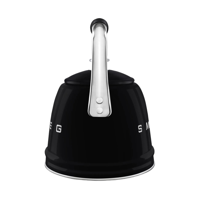 Чайник SMEG WKF01BL для плити, чорний, 2,3 л