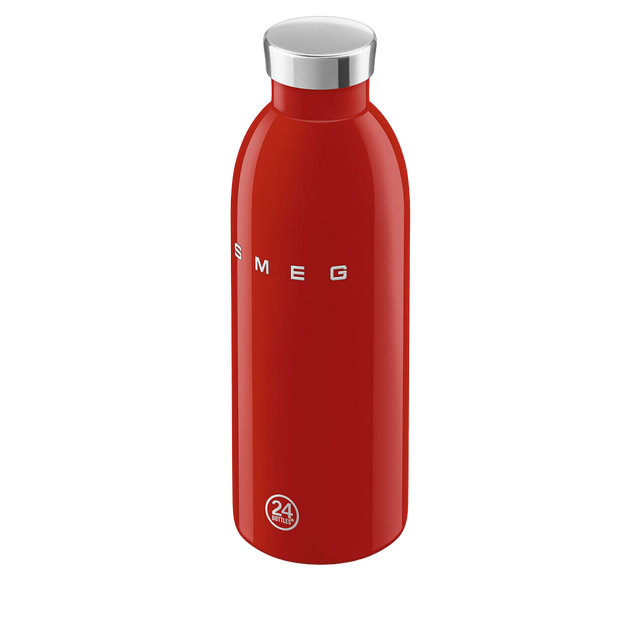Термос-пляшка SMEG × 24Bottles Clima WBF01RD, червона, 500 мл