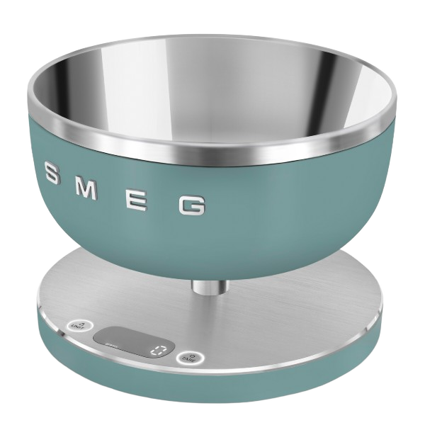 Ваги Smeg KSC01EGMWW, кухонні, зелені