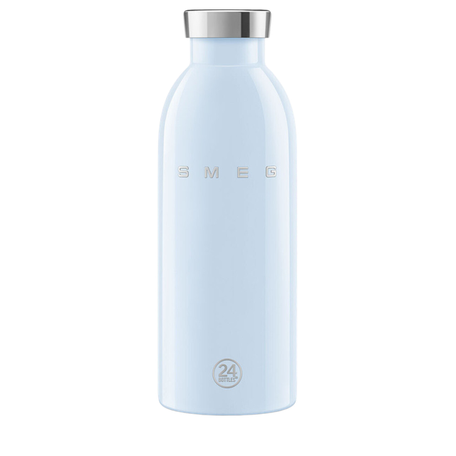 Термос-пляшка SMEG × 24Bottles Clima WBF01PB, синя, 500 мл