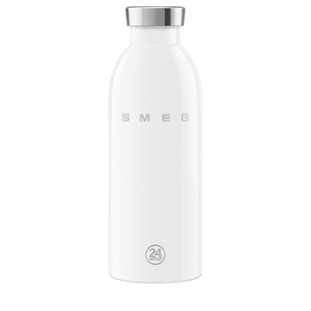 Термос-пляшка SMEG × 24Bottles Clima WBF01WH, біла, 500 мл