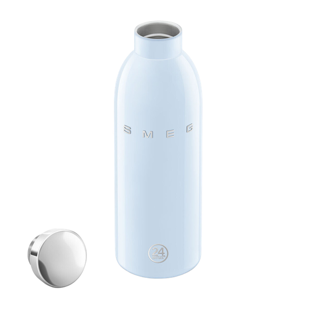 Термос-пляшка SMEG × 24Bottles Clima WBF01PB, синя, 500 мл