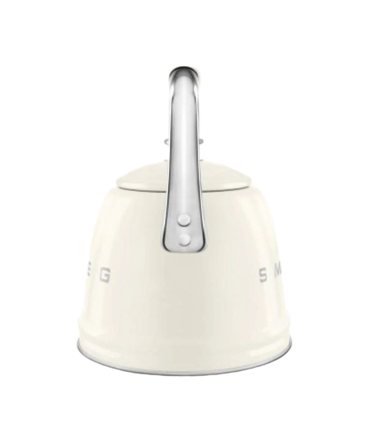 Чайник SMEG WKF01CR для плити, кремовий, 2,3 л