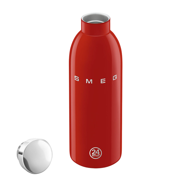 Термос-пляшка SMEG × 24Bottles Clima WBF01RD, червона, 500 мл