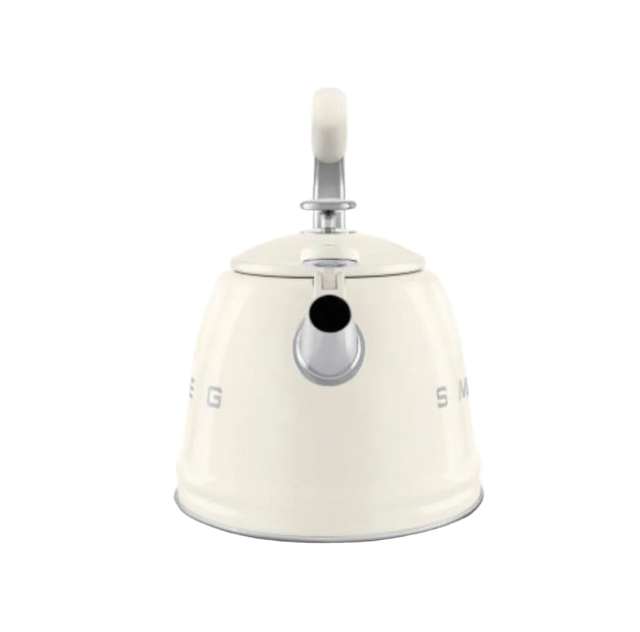 Чайник SMEG WKF01CR для плити, кремовий, 2,3 л