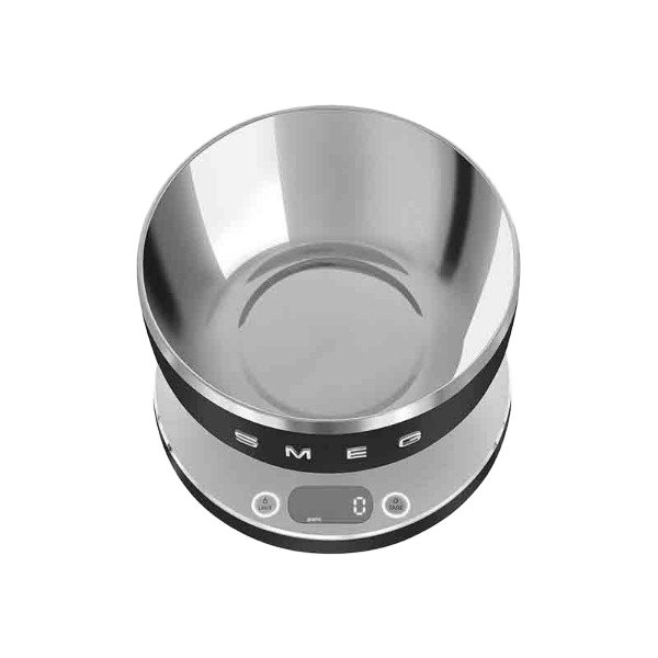 Ваги Smeg KSC01BLMWW, кухонні, чорні