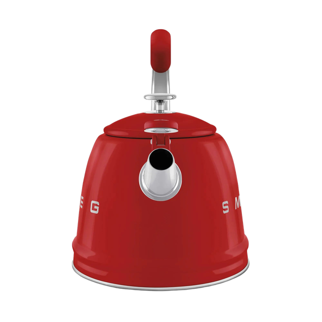 Чайник SMEG WKF01RD для плити, червоний, 2,3 л