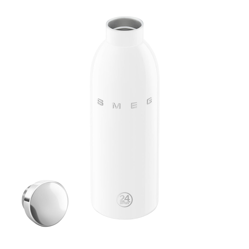 Термос-пляшка SMEG × 24Bottles Clima WBF01WH, біла, 500 мл