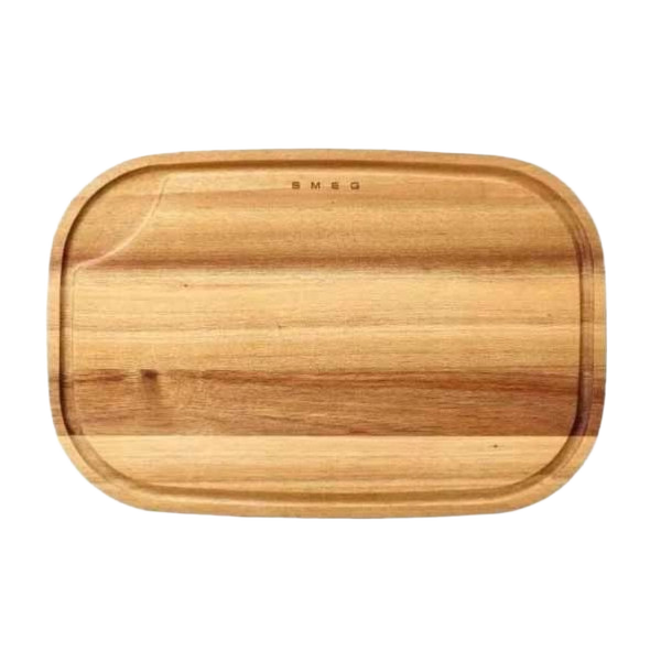 Дерев’яна дошка для нарізання SMEG, 28 × 42 см