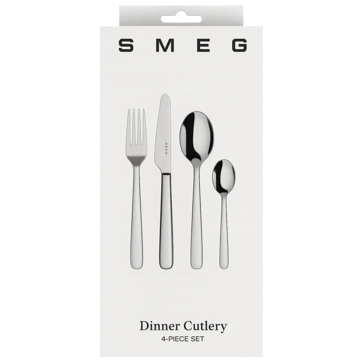 Набір столових приладів SMEG Dinner Cutlery, 4 предмети, на 1 особу — деталі