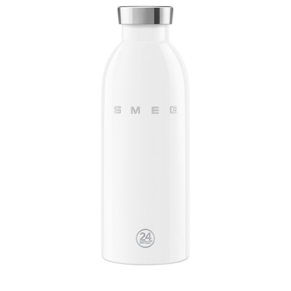 Термопляшка SMEG × 24Bottles Clima WBF01WH, біла, 500 мл