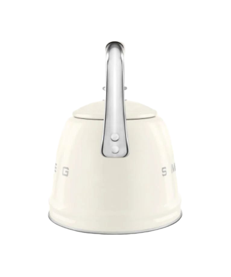 Чайник SMEG WKF01CR для плити, кремовий, 2,3 л