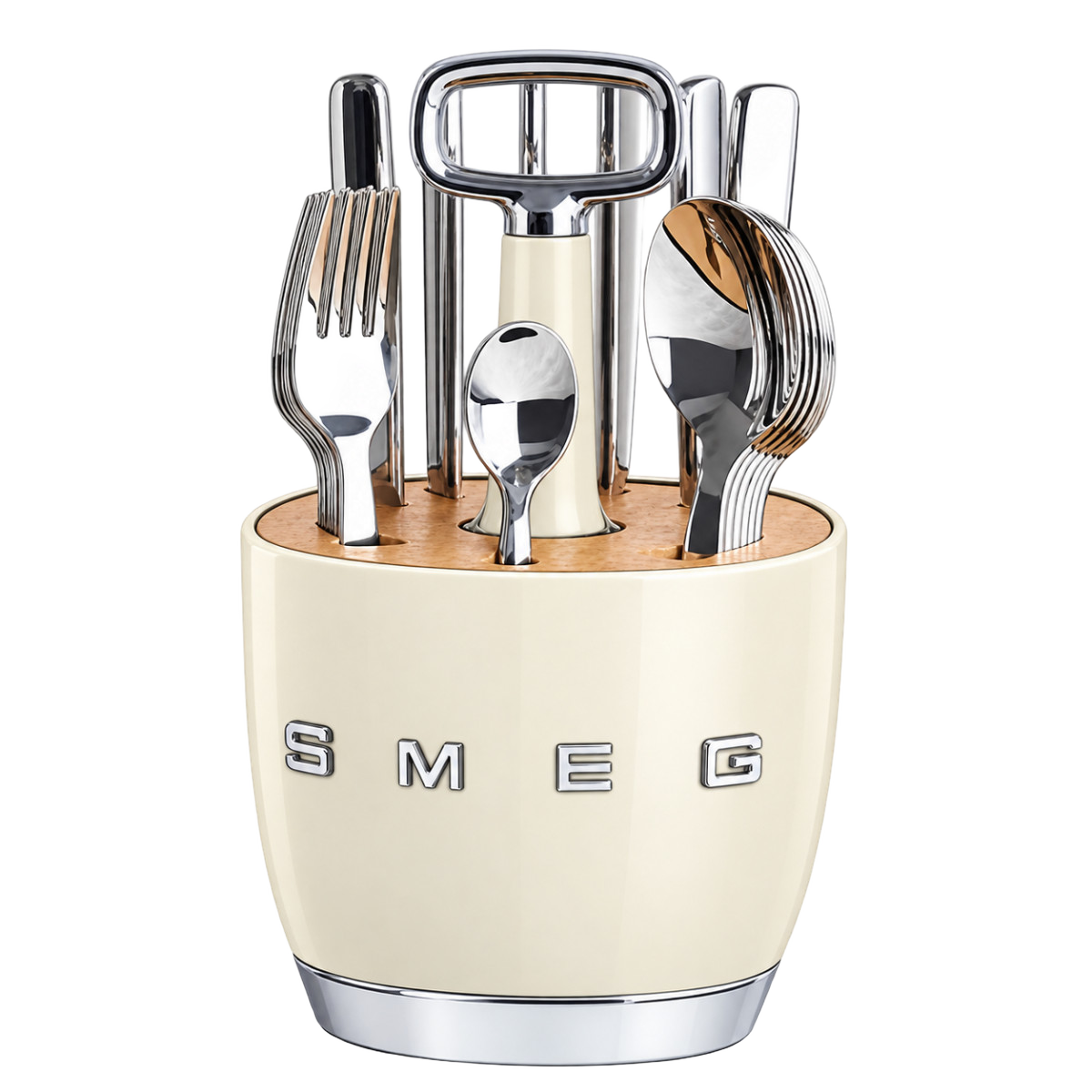 Органайзер зі столовими приборами SMEG Cutlery Caddy + Dinner Cutlery