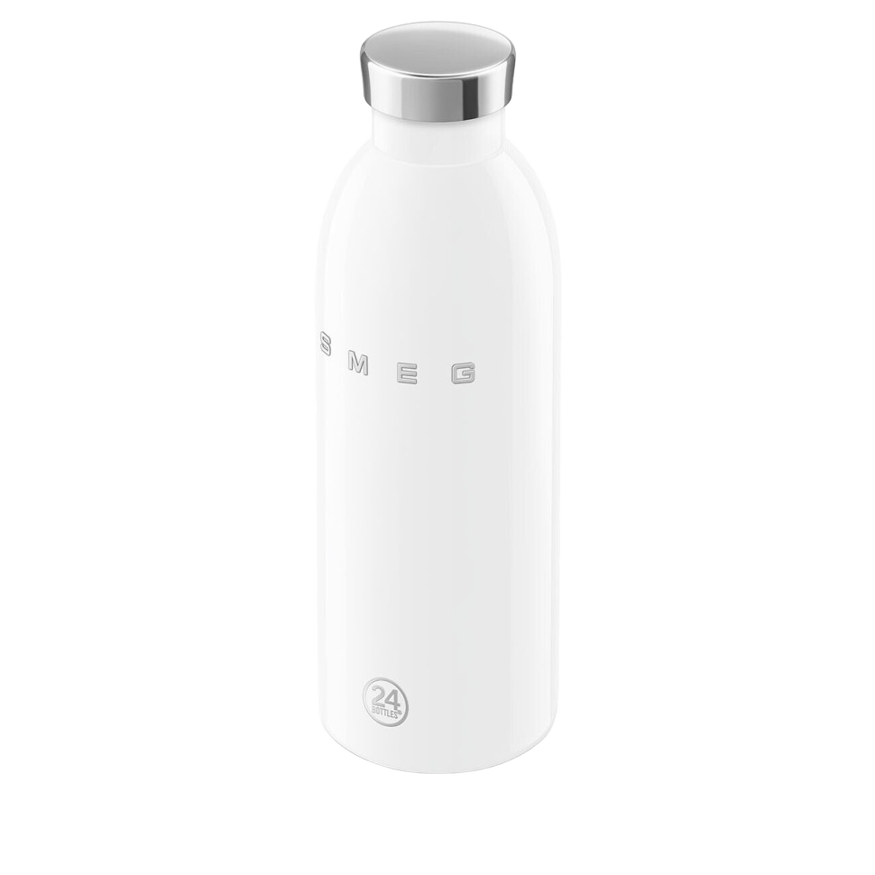 Термопляшка SMEG × 24Bottles Clima WBF01WH, біла, 500 мл — деталі