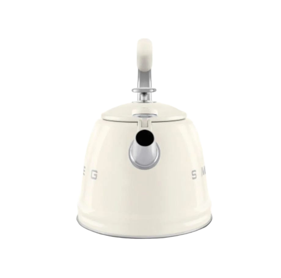 Чайник SMEG WKF01CR для плити, кремовий, 2,3 л