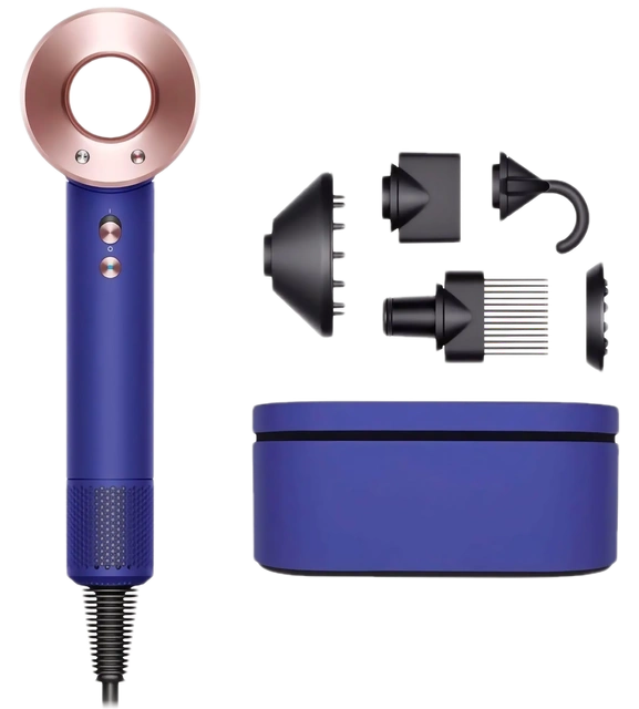 Фен для волосся Dyson Supersonic HD07 Vinca Blue/Rose (Limited Edition)