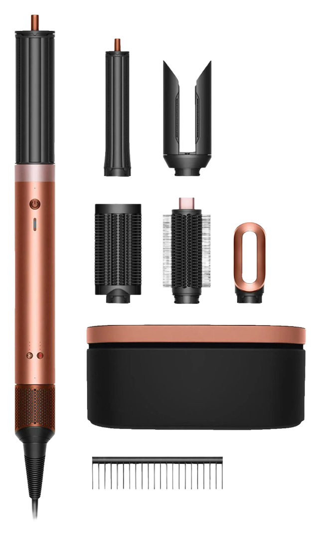 Стайлер для волосся Dyson Airwrap HS09 Co-anda2x Amber Silk (143161-01) Уцінка
