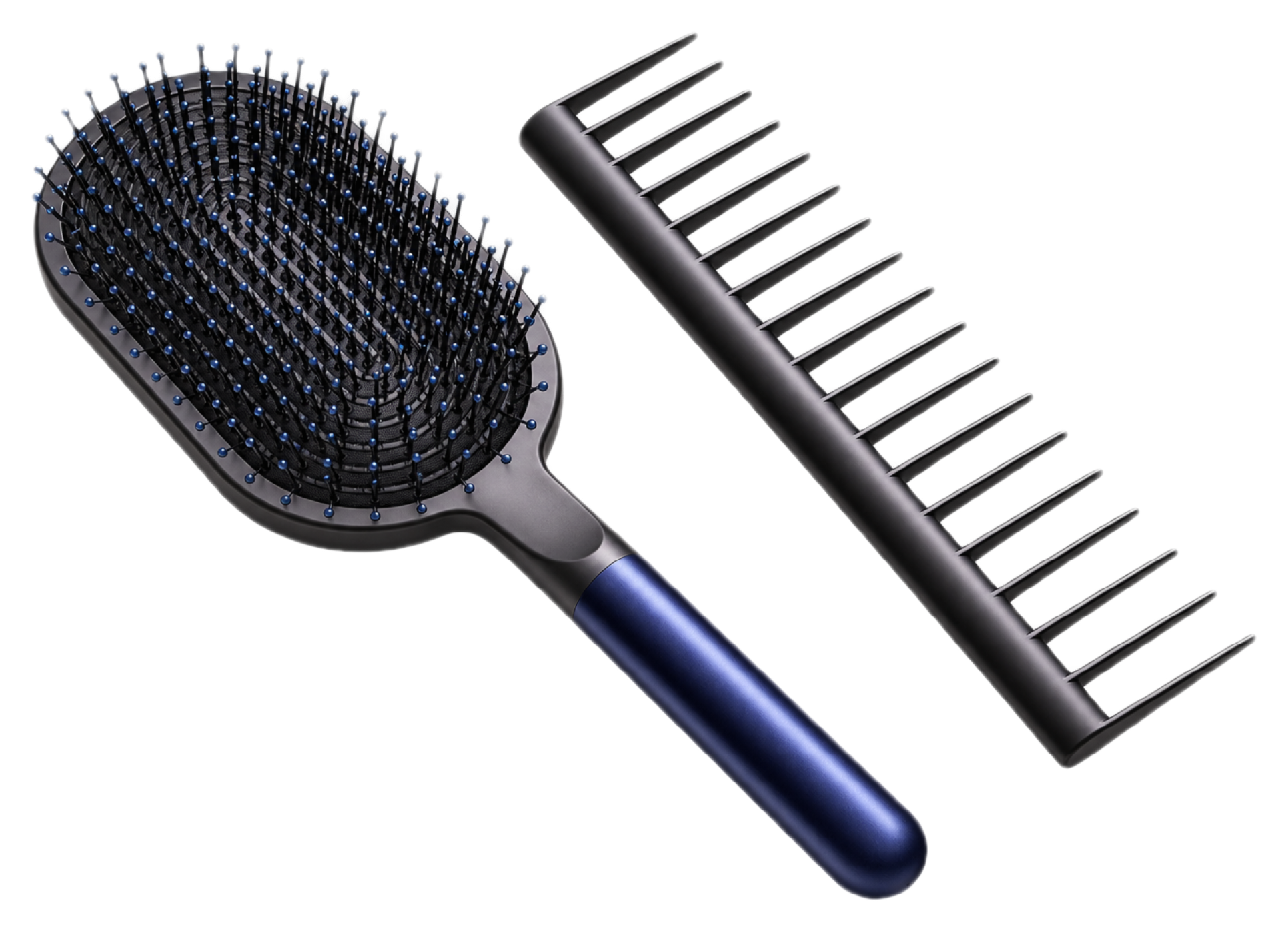 Щітка та гребінець Dyson Designed Paddle Brush and Detangling Comb Prussian Blue/Black