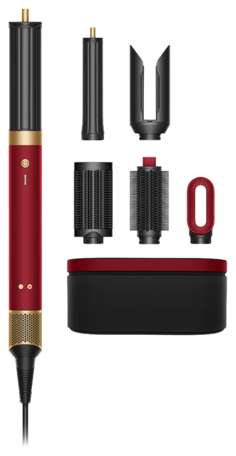 Стайлер для волосся Dyson Airwrap HS09 Co-anda2x Red Velvet/Gold (176955-01)