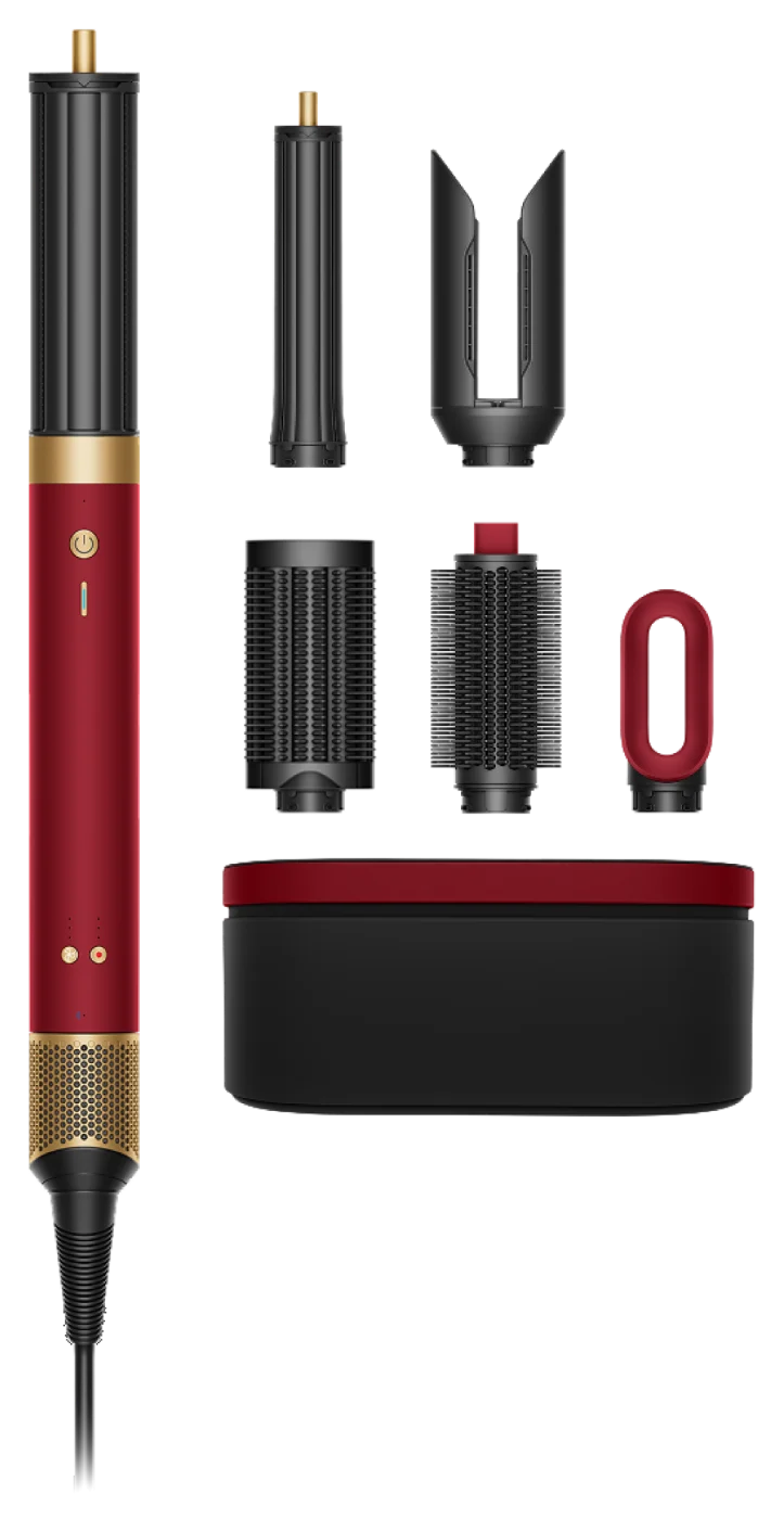 Стайлер для волосся Dyson Airwrap HS09 Co-anda2x Red Velvet/Gold (176955-01)