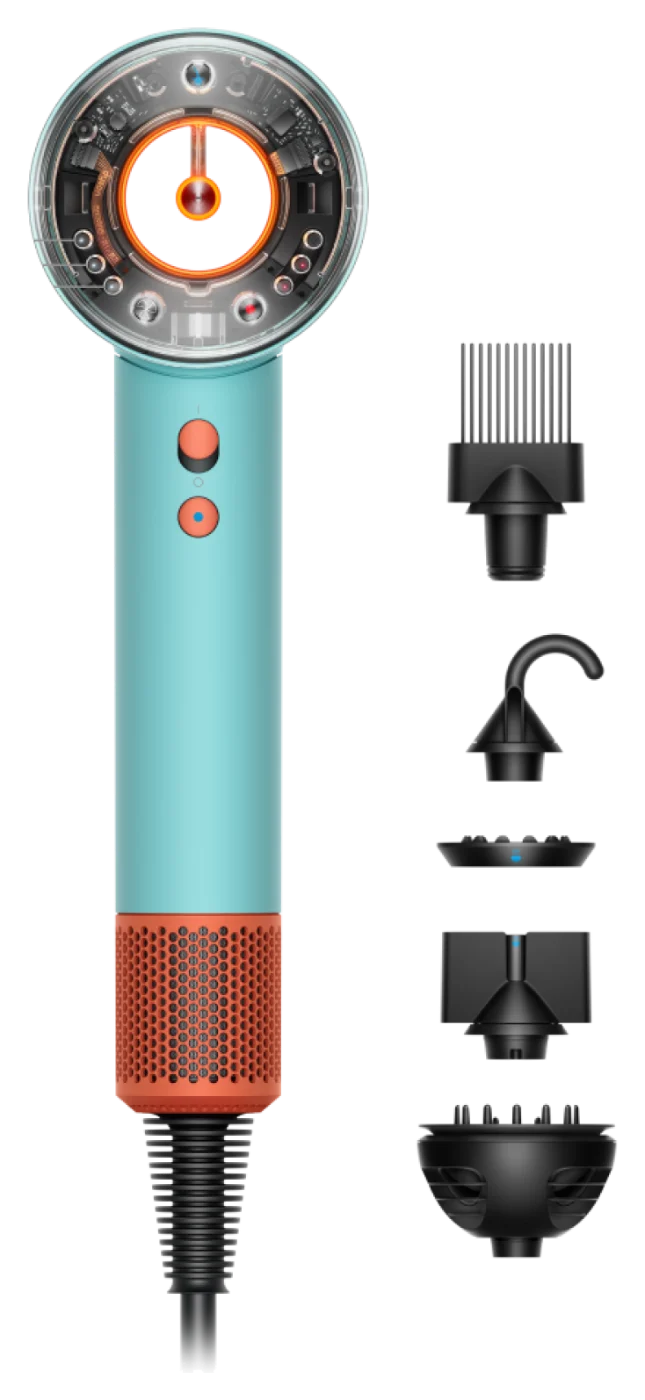 Фен для волосся Dyson Supersonic HD16 Nural Ceramic Patina/Topaz (без кейсу)