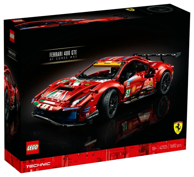 Конструктор LEGO Technic 42125 Ferrari 488 GTE AF Corse 51