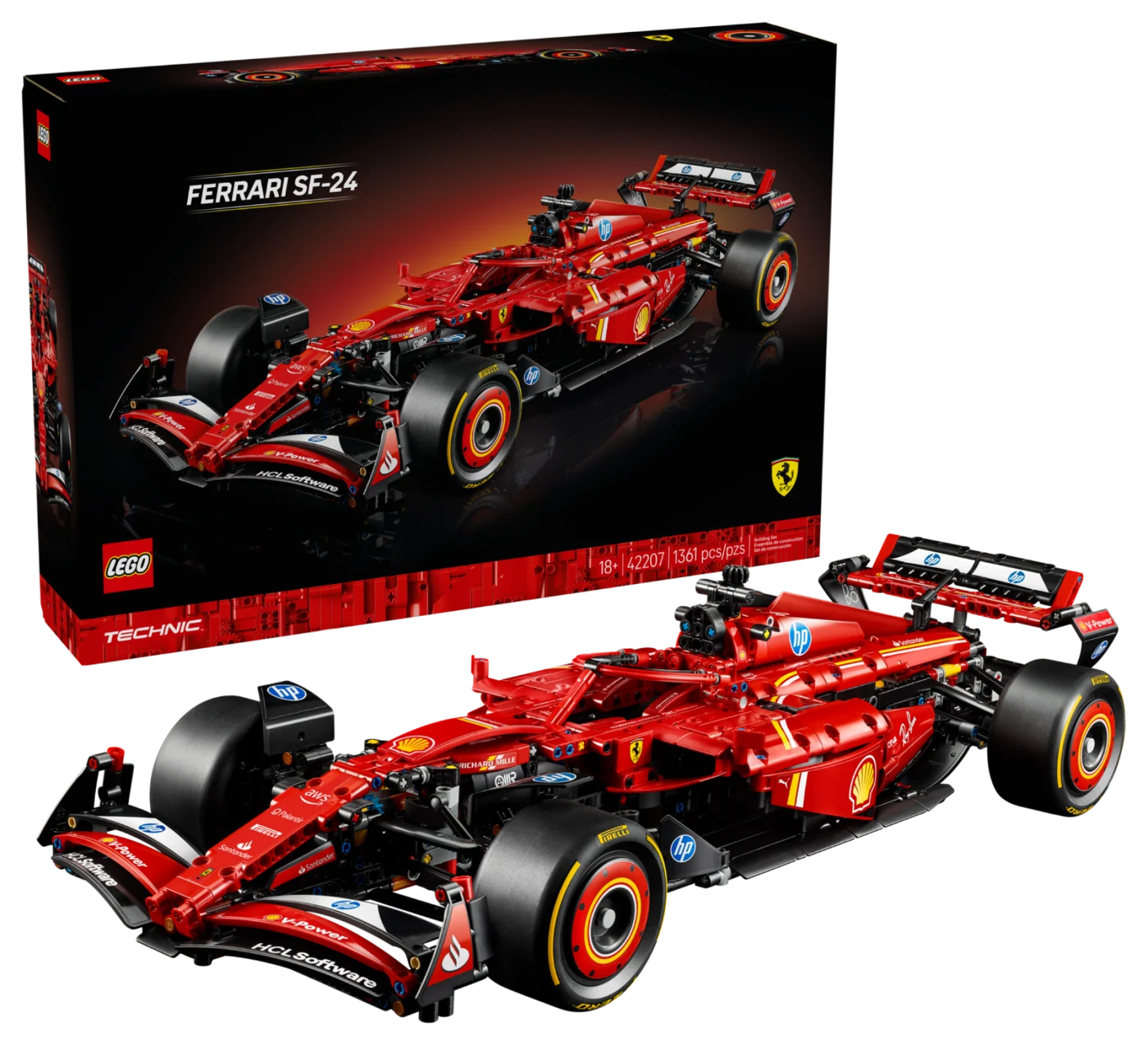 Конструктор LEGO Technic 42207 F1 Ferrari SF-24