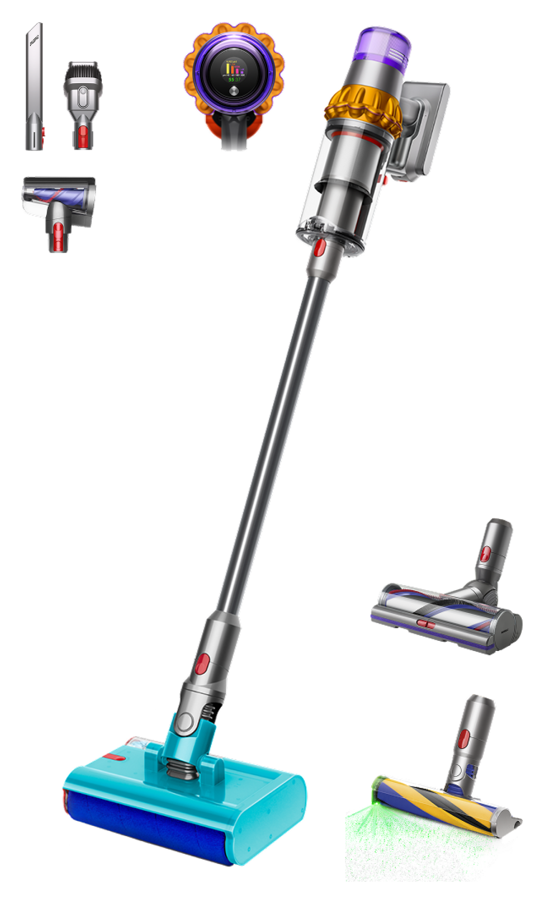 Вертикальний пилосос Dyson V15s Detect Submarine
