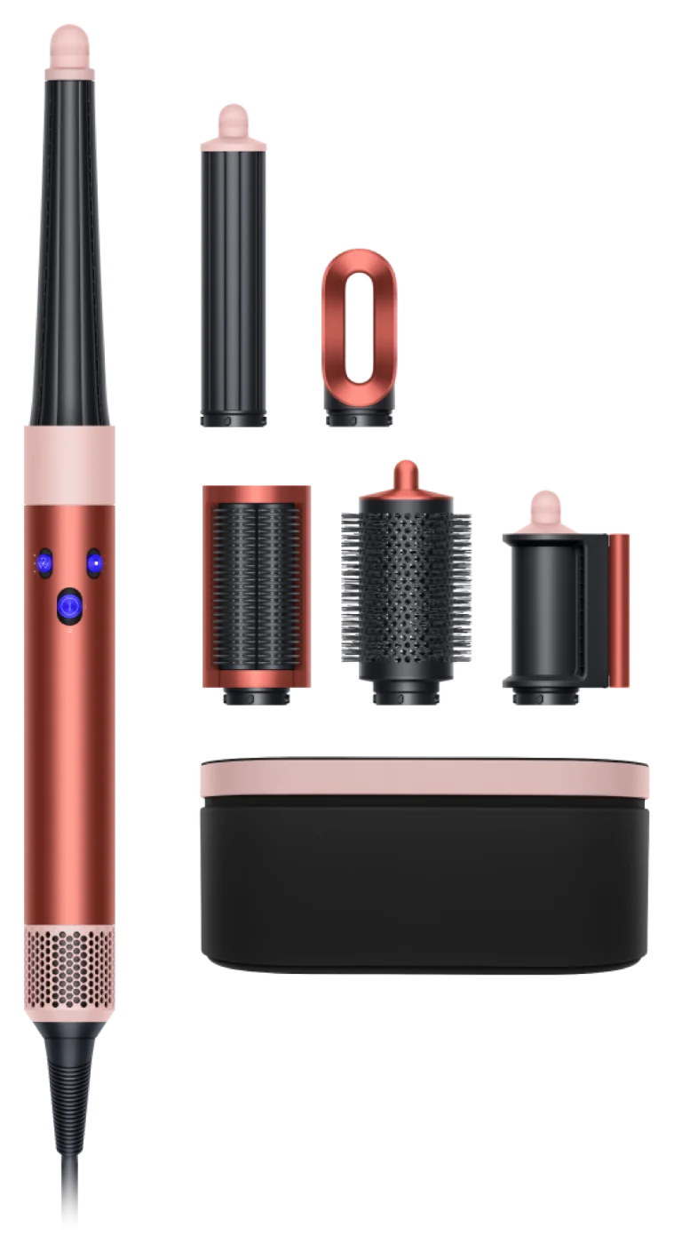 Стайлер для волосся Dyson Airwrap I.D. HS08 Complete Long Strawberry Bronze/Blush Pink