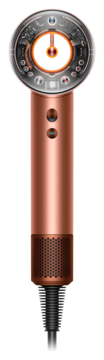 Фен для волосся Dyson Supersonic HD16 Nural Amber Silk/Pink Champagne (з кейсом)