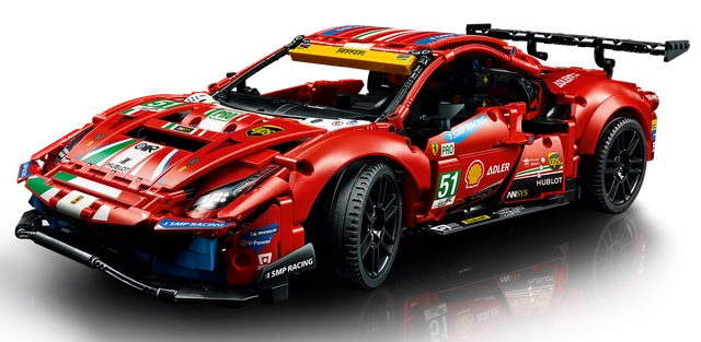 Конструктор LEGO Technic 42125 Ferrari 488 GTE AF Corse 51
