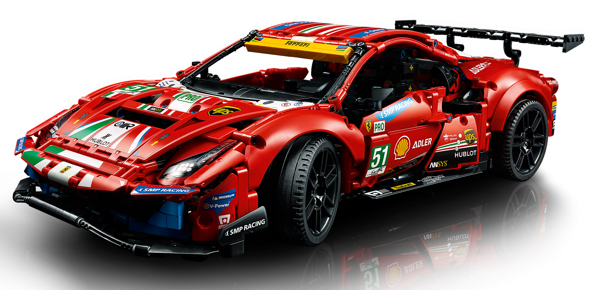 Конструктор LEGO Technic 42125 Ferrari 488 GTE AF Corse 51