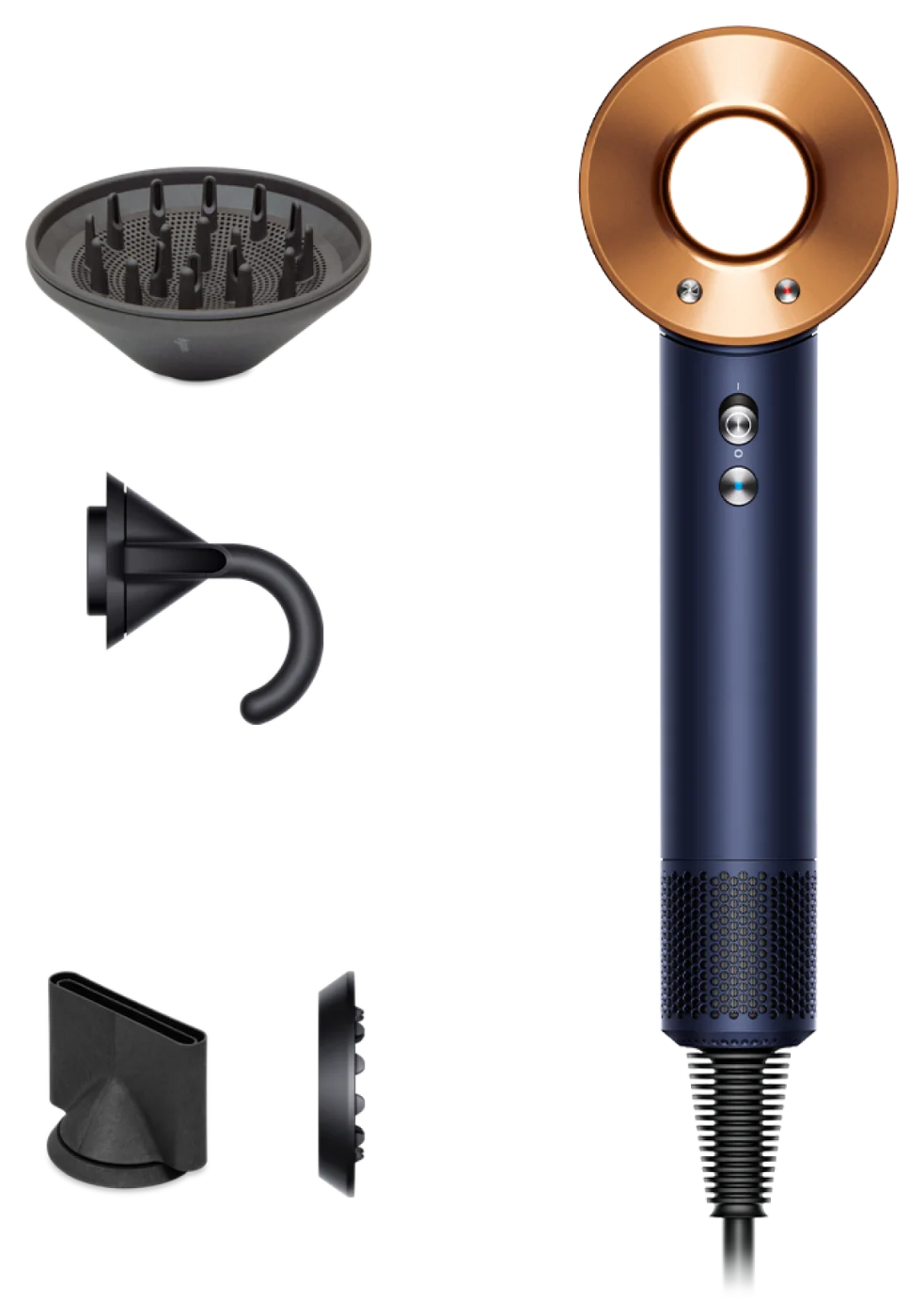 Фен для волосся Dyson Supersonic HD08 Prussian Blue/Rich Copper