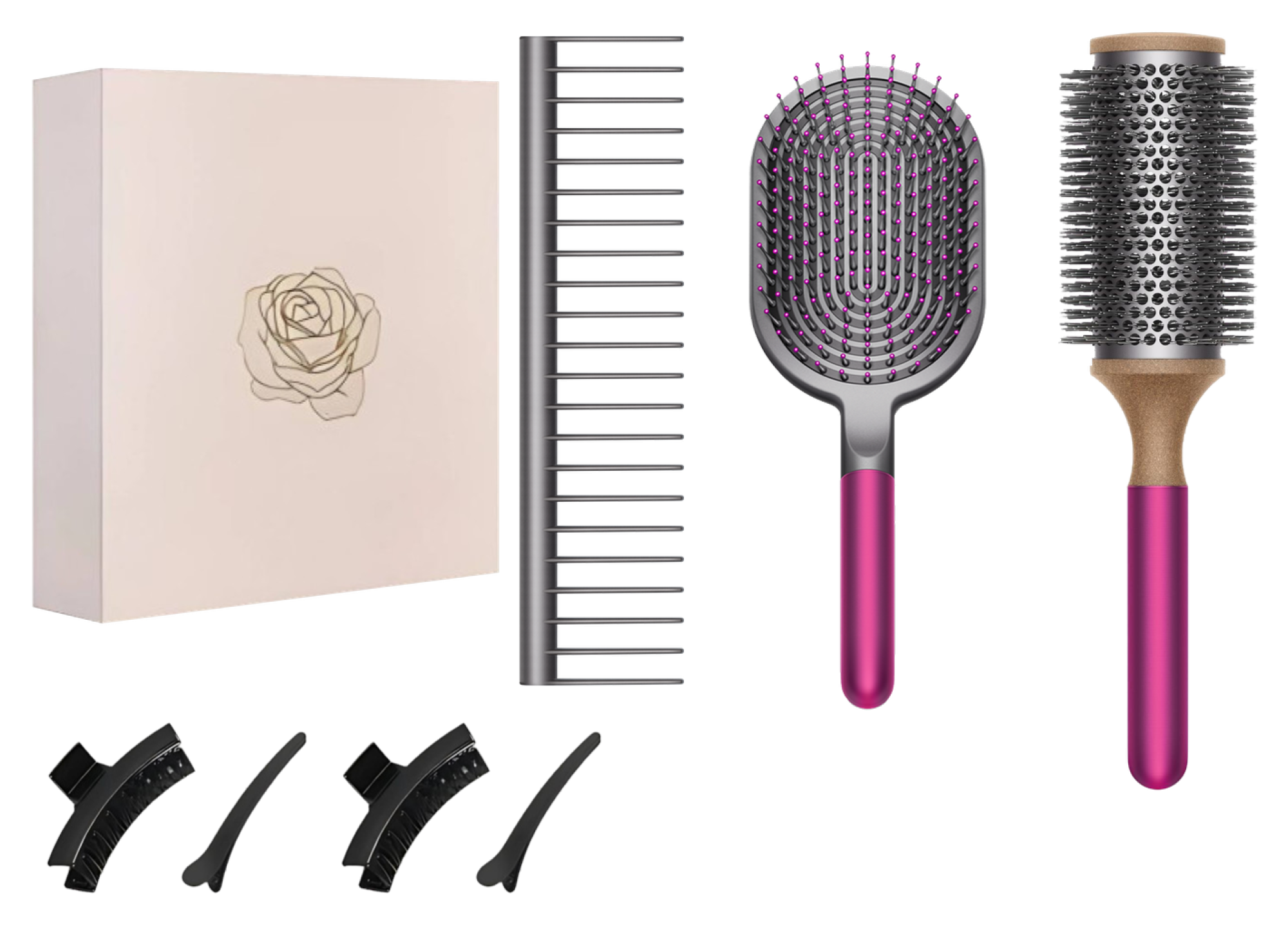 Подарунковий набір Dyson Styling Gift Set Fuchsia