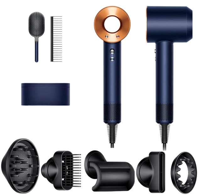 Фен Dyson Supersonic HD07 Prussian Blue/Rich Copper Уцінка