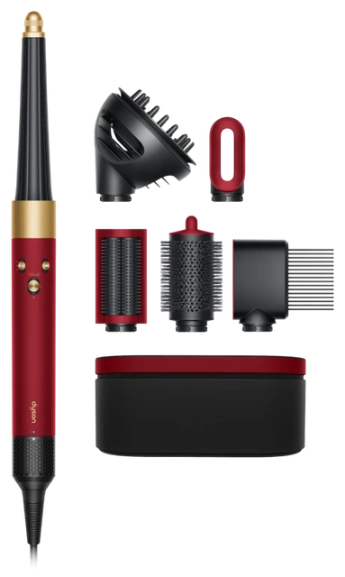 Стайлер для волосся Dyson Airwrap I.D. HS08 Complete Long Curly+Coily Red Velvet/Gold